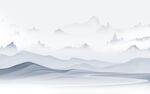 意境中式新山水画 tif分层