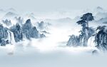 中式新山水高端画 tif分层