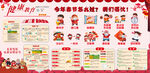 三减三健 春节倡议宣传栏