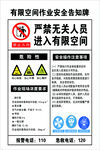 严禁无关人员进入有限空间