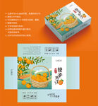 橙子包装 水果盒子