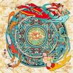 敦煌飞天仙女天