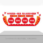 民族团结文化墙