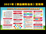 2021年职业病防治宣传周展板