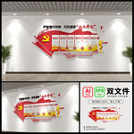 六个牢记文化墙