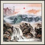 国画山水
