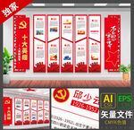 十大英模党建文化墙