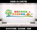 阅览室文化墙