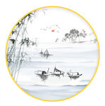 中式山水画