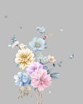 手绘花