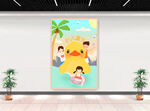 六一儿童节海报展板图片