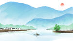 山水画 晶瓷画 新中式