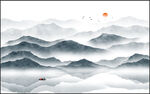 写意山水画