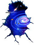 星空立体画4s店立体画宇宙地画