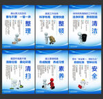 企业6s管理标准展板