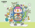 幼儿园卡通背景