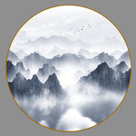 意境山水画