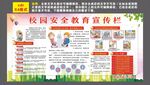 校园教育安全宣传栏.