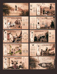 复古红酒画册
