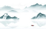 大气风景高清山水 TIF分层