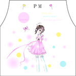 卡通裁片定位美少女