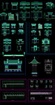仿古大门建筑图纸
