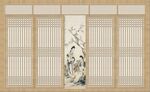 日式背景墙