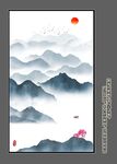 禅意水墨画