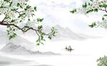 新中式背景墙