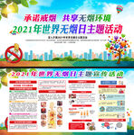 2021年世界无烟日展板