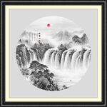 国画山水