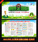 世界无烟日 无烟日展板