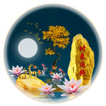 石来运转晶瓷画