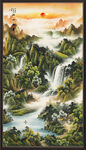 山水画 