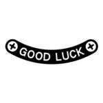 机械感GOOD LUCK矢量图
