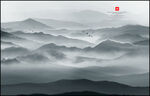 水墨山水画