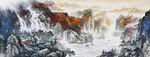 国画山水画图片