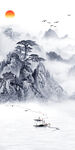 人气 山水唯美玄关 TIF分层