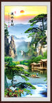 玄关山水画