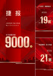 业绩海报