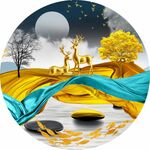 月光下的金鹿