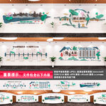 廉政文化墙效果图
