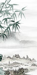 新款玄关唯美山水 TIF分层