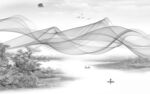 新上架客厅山水画 TIF分层图