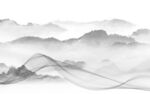 最新最新灰色山水 TIF分层