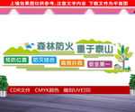 森林防火文化墙