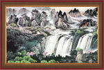 国画山水 