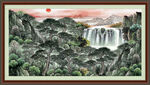 山水画 