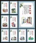社区精神文明建设宣传展板