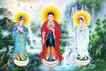 西方三圣图
